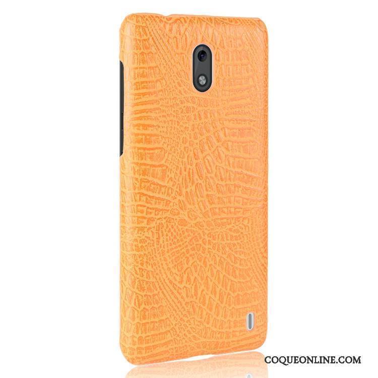 Nokia 2 Incassable Protection Cuir Coque Difficile Couvercle Arrière Étui