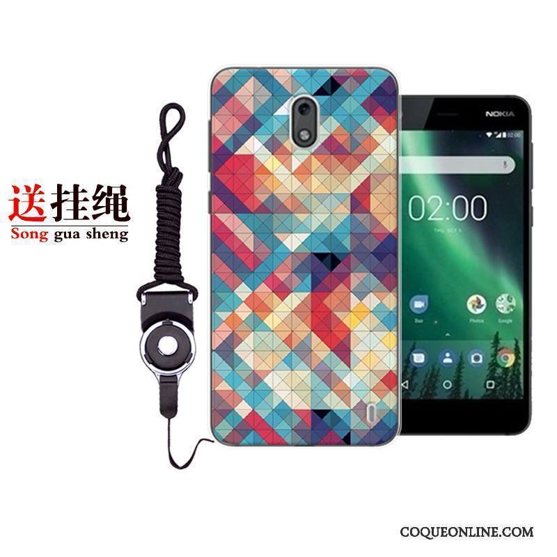 Nokia 2 Protection Fluide Doux Coque Incassable De Téléphone Tout Compris Charmant