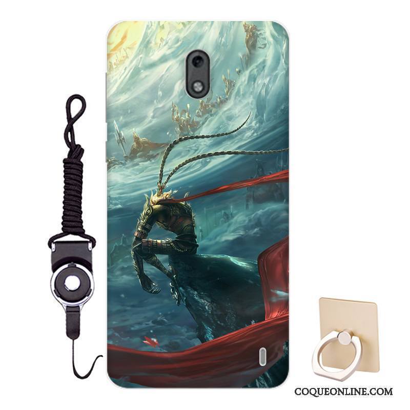 Nokia 2 Support Dessin Animé Téléphone Portable Coque Modèle Personnalité Ornements Suspendus