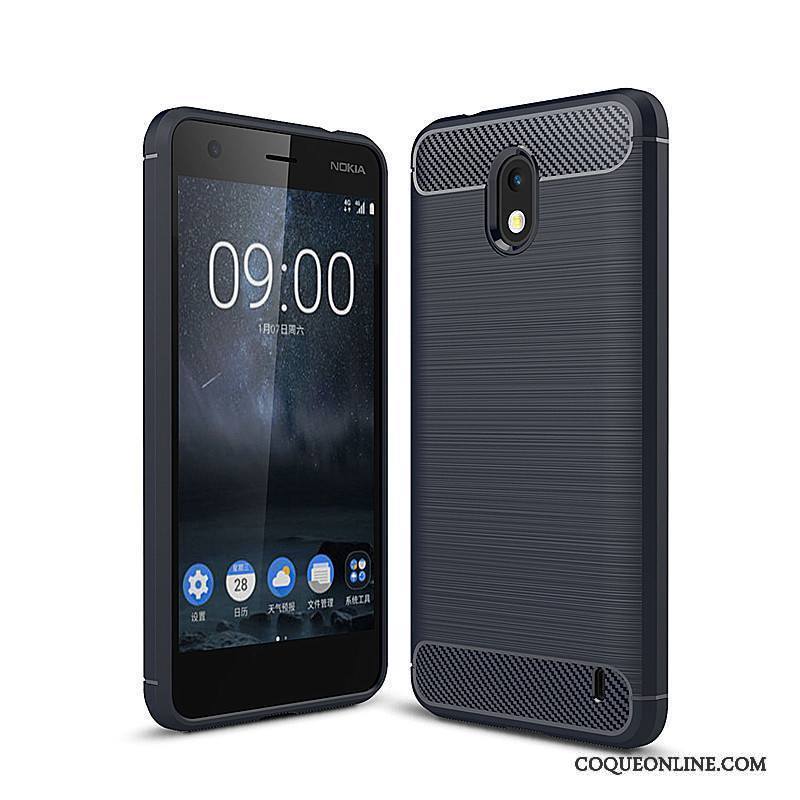 Nokia 2 Tout Compris Fibre Mode Fluide Doux Protection Coque Étui