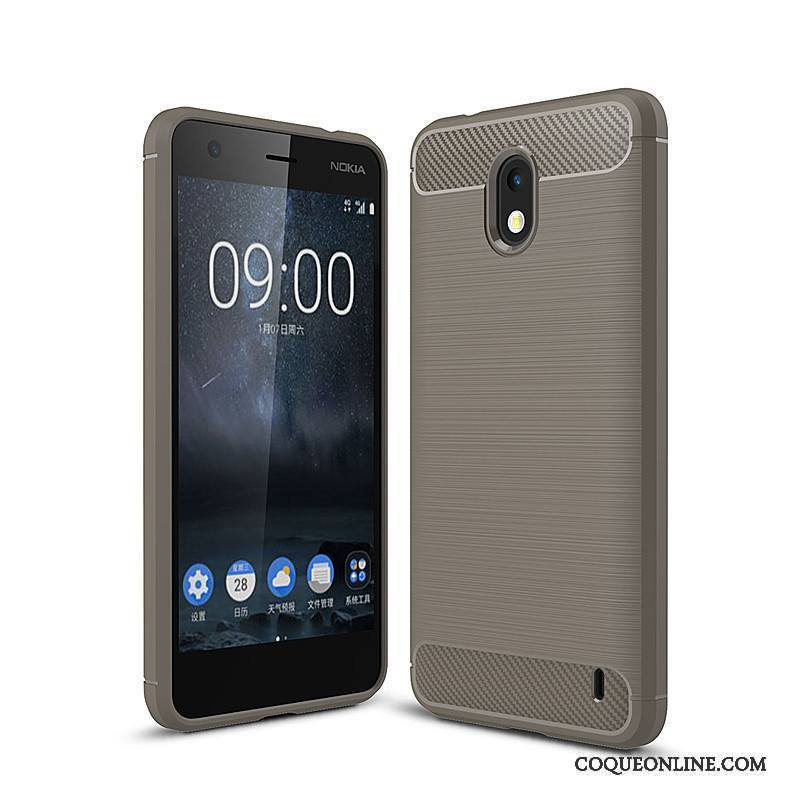 Nokia 2 Tout Compris Fibre Mode Fluide Doux Protection Coque Étui