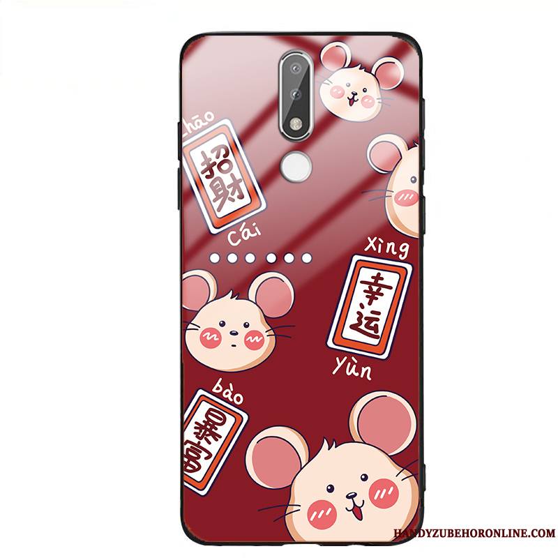 Nokia 3.1 Plus Coque Silicone Charmant Tout Compris Dessin Animé Incassable Mode Protection