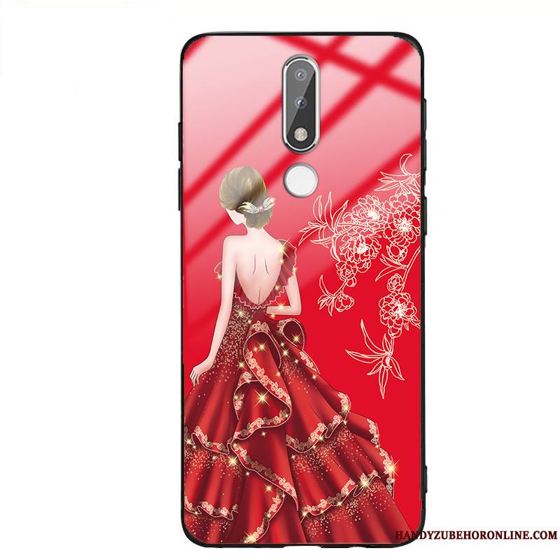 Nokia 3.1 Plus Coque Tout Compris Tendance Étui Verre Incassable Mode Protection