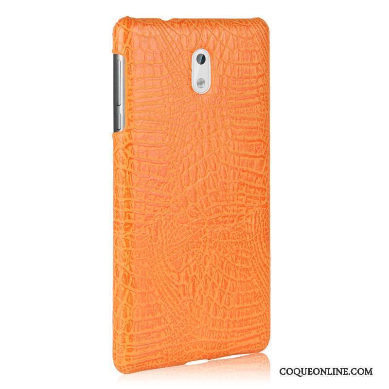 Nokia 3 Coque Rouge Crocodile Modèle Protection Téléphone Portable Difficile Incassable Créatif