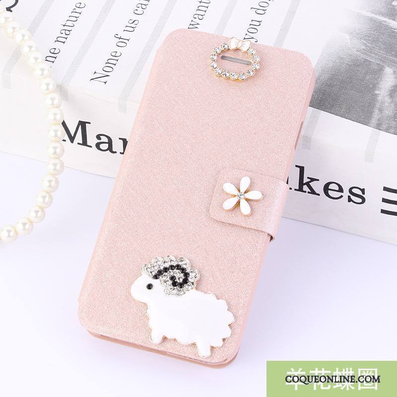 Nokia 3 Coque Étui Téléphone Portable Protection Rose Incassable Étui En Cuir Housse