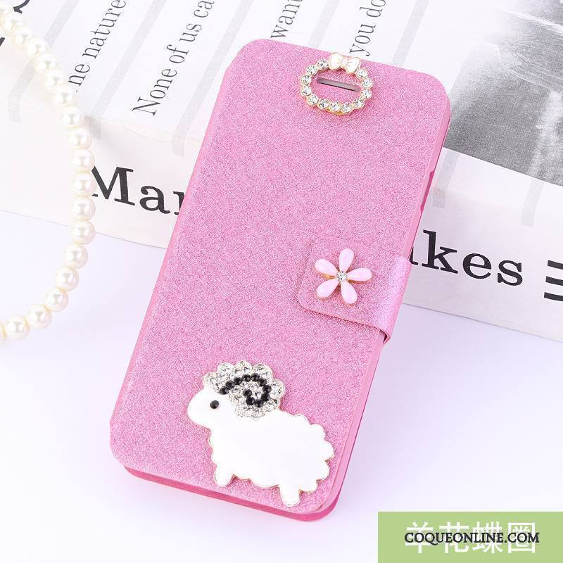 Nokia 3 Coque Étui Téléphone Portable Protection Rose Incassable Étui En Cuir Housse