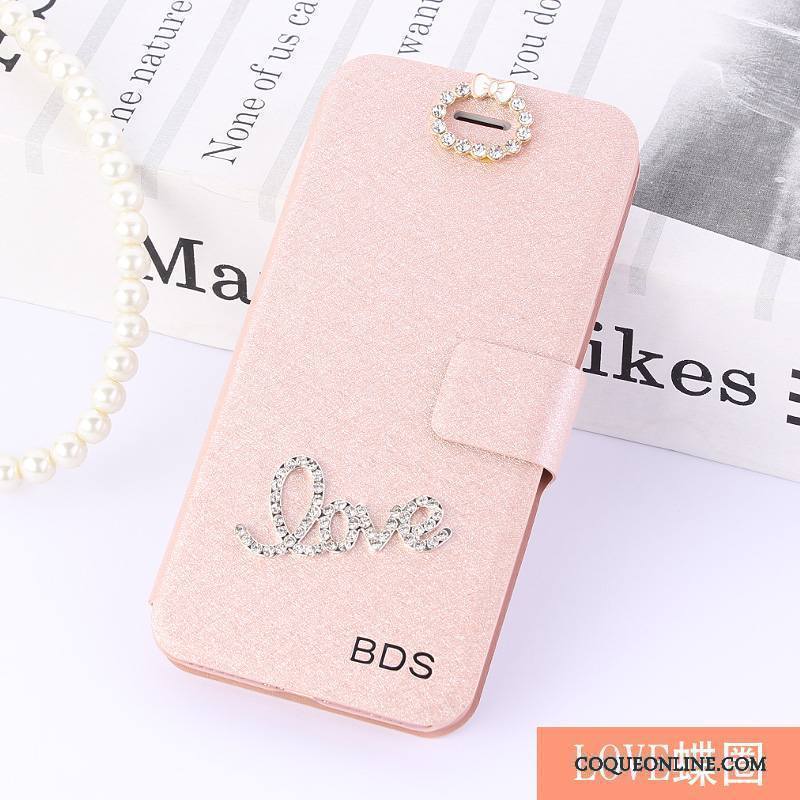 Nokia 3 Coque Étui Téléphone Portable Protection Rose Incassable Étui En Cuir Housse