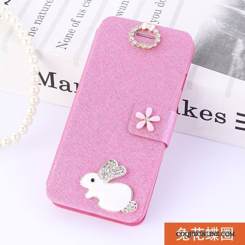 Nokia 3 Coque Étui Téléphone Portable Protection Rose Incassable Étui En Cuir Housse