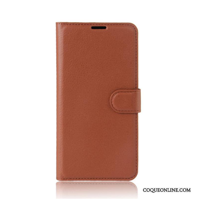 Nokia 3 Incassable Étui En Cuir Violet Support Simple Housse Coque De Téléphone