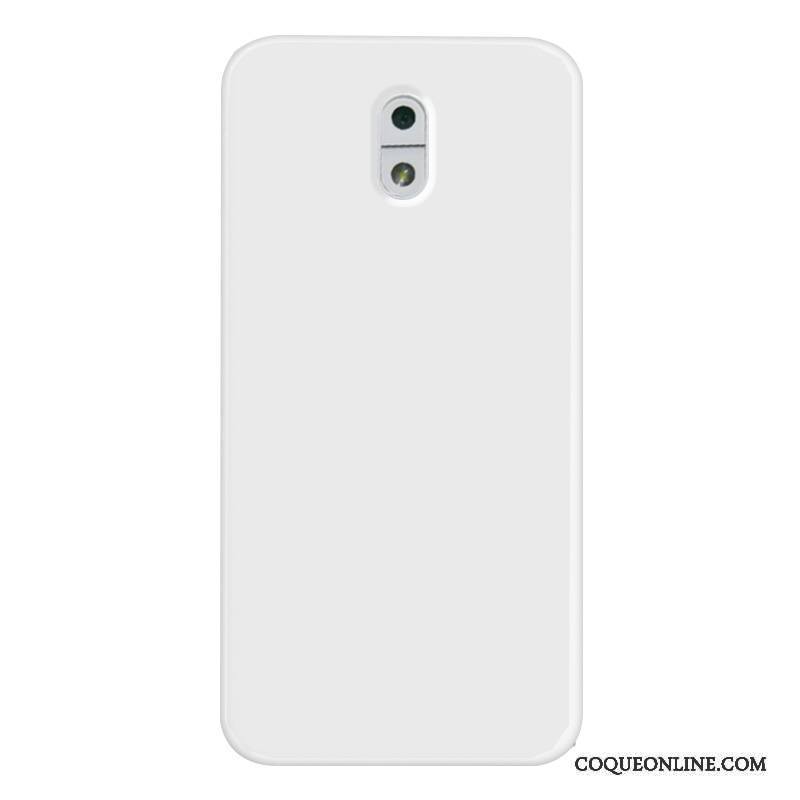 Nokia 3 Légère Protection Couleur Unie Coque Étui De Téléphone Délavé En Daim