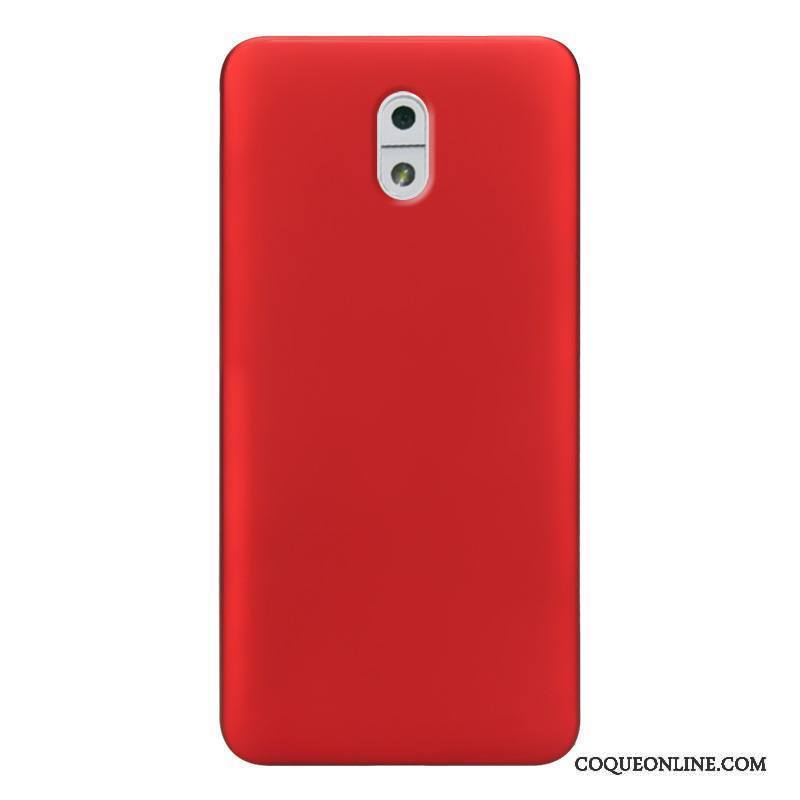 Nokia 3 Légère Protection Couleur Unie Coque Étui De Téléphone Délavé En Daim