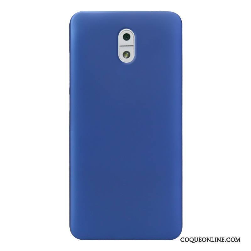 Nokia 3 Légère Protection Couleur Unie Coque Étui De Téléphone Délavé En Daim