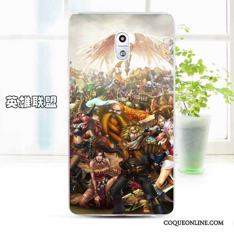 Nokia 3 Silicone Dessin Animé Coque De Téléphone Bleu Clair Étui Tendance Protection