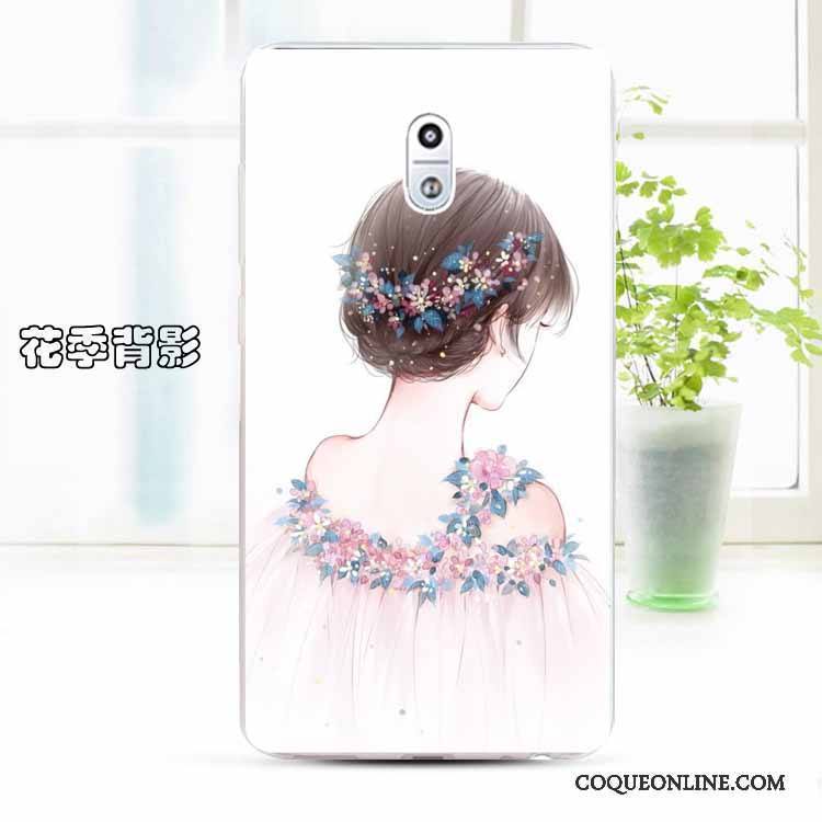 Nokia 3 Silicone Dessin Animé Coque De Téléphone Bleu Clair Étui Tendance Protection