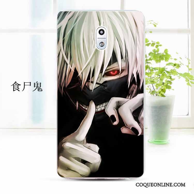 Nokia 3 Silicone Dessin Animé Coque De Téléphone Bleu Clair Étui Tendance Protection