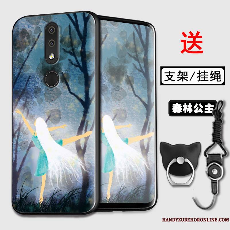 Nokia 4.2 Incassable Protection Fluide Doux Tendance Coque De Téléphone Tout Compris Étui