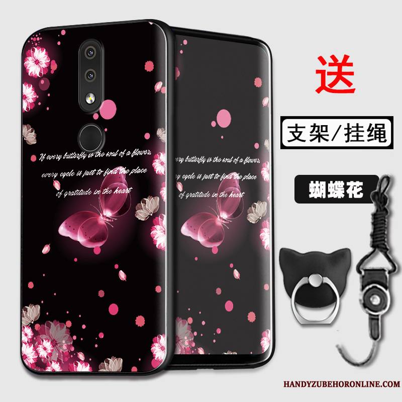 Nokia 4.2 Incassable Protection Fluide Doux Tendance Coque De Téléphone Tout Compris Étui