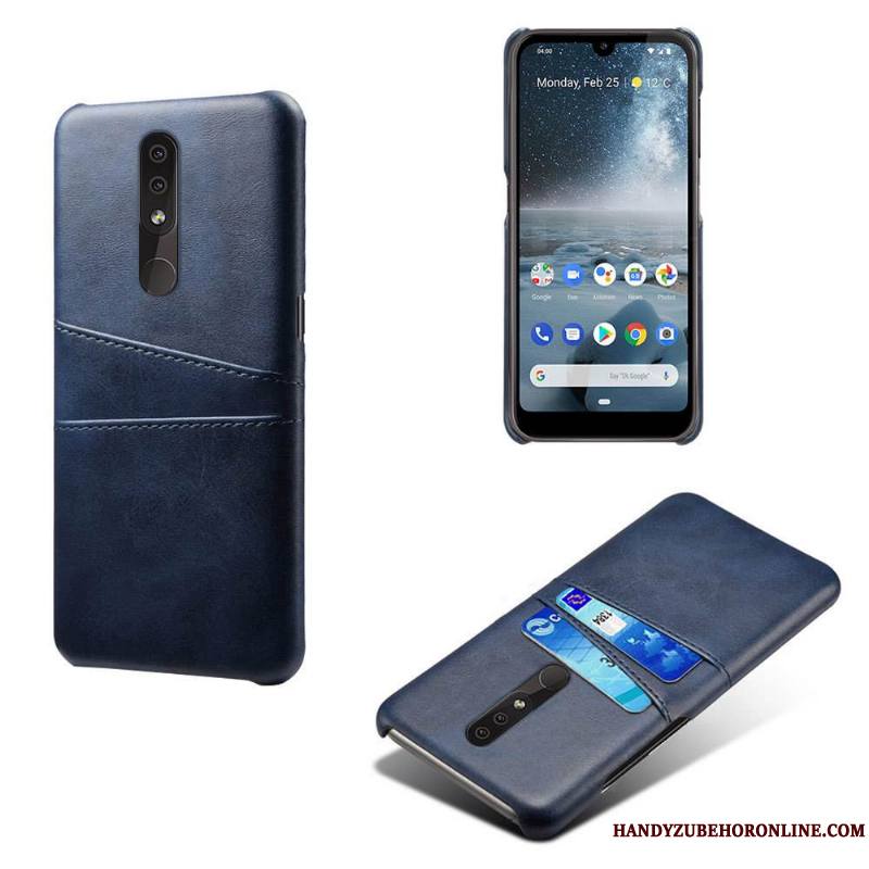 Nokia 4.2 Incassable Téléphone Portable Étui Étui En Cuir Protection Coque De Téléphone Jaune