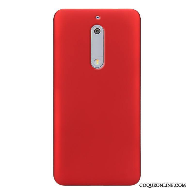 Nokia 5 Couleur Unie Coque Légère Business Protection De Téléphone Étui