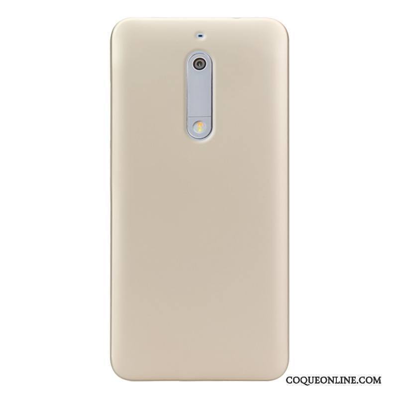 Nokia 5 Couleur Unie Coque Légère Business Protection De Téléphone Étui