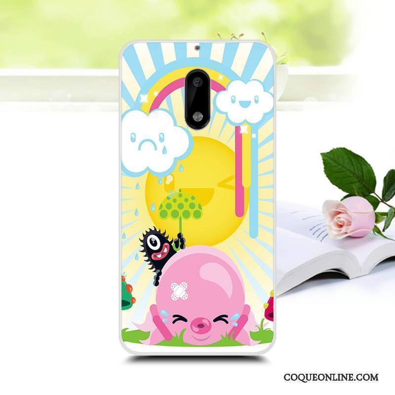 Nokia 5 Personnalité Incassable Coque De Téléphone Dessin Animé Étui Fluide Doux Protection