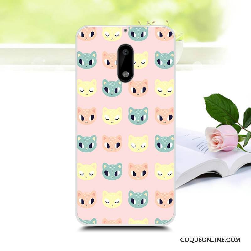 Nokia 5 Personnalité Incassable Coque De Téléphone Dessin Animé Étui Fluide Doux Protection