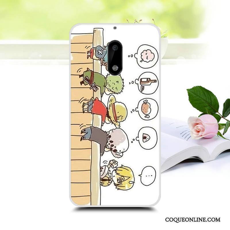 Nokia 5 Personnalité Incassable Coque De Téléphone Dessin Animé Étui Fluide Doux Protection