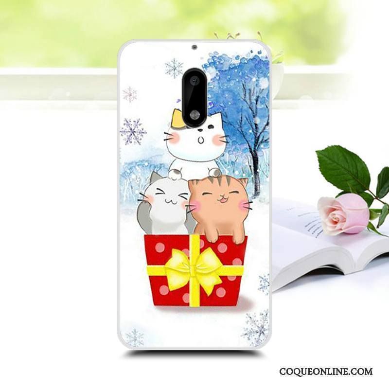 Nokia 5 Personnalité Incassable Coque De Téléphone Dessin Animé Étui Fluide Doux Protection