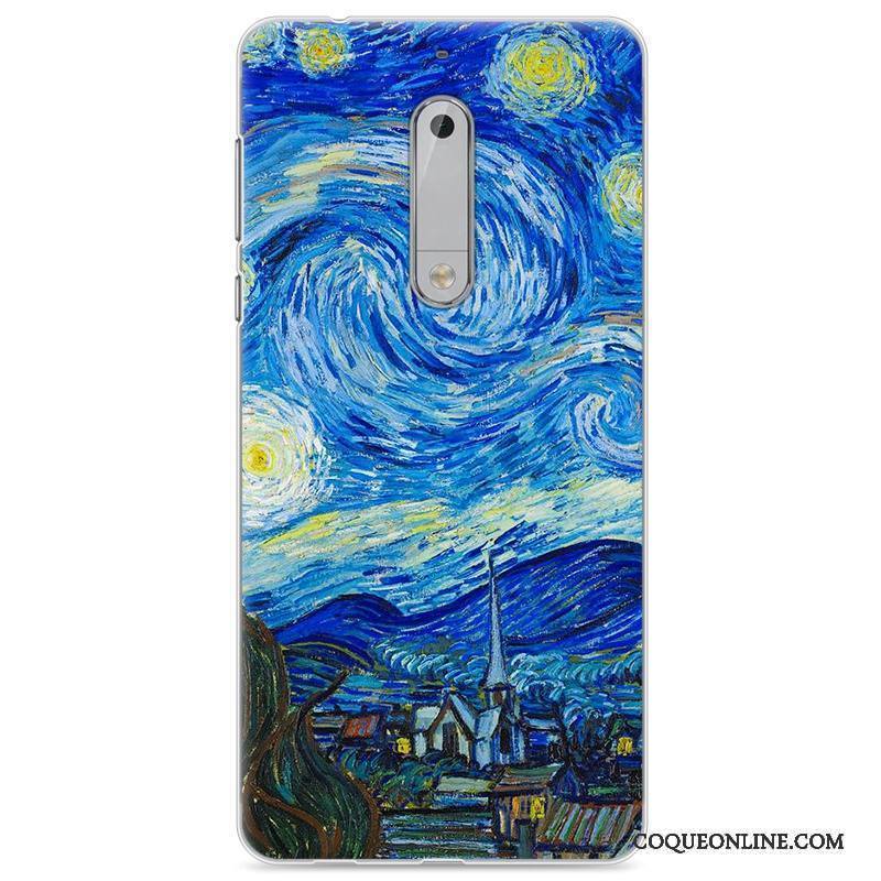 Nokia 5 Protection Silicone Coque De Téléphone Tout Compris Fluide Doux Étui Peinture