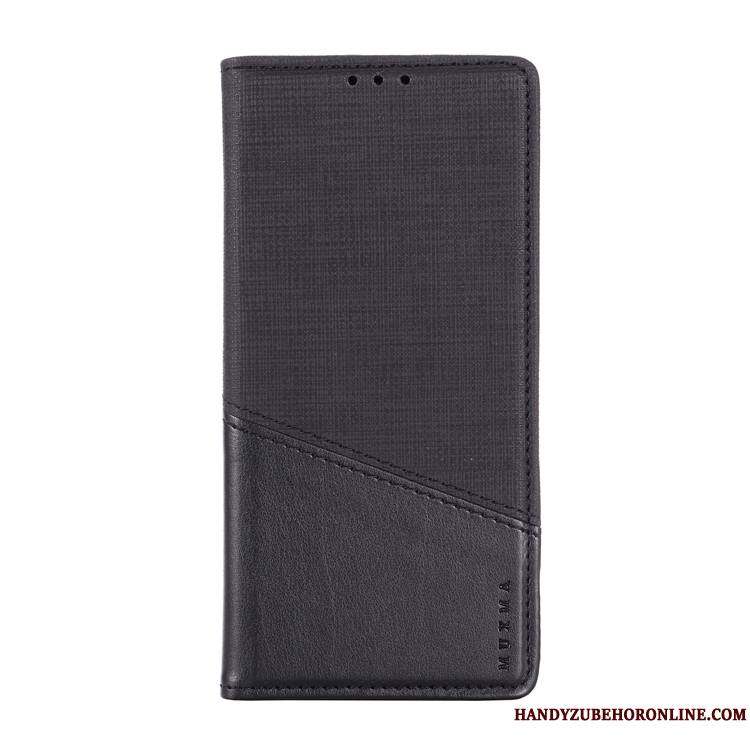 Nokia 6.2 Magnétisme Coque De Téléphone Carte Toile Étui En Cuir Clamshell