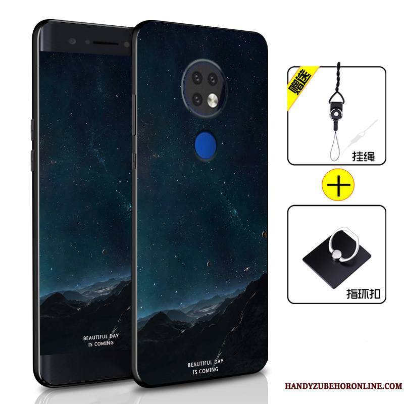 Nokia 6.2 Personnalité Coque De Téléphone Fluide Doux Nouveau Bleu Silicone Tout Compris