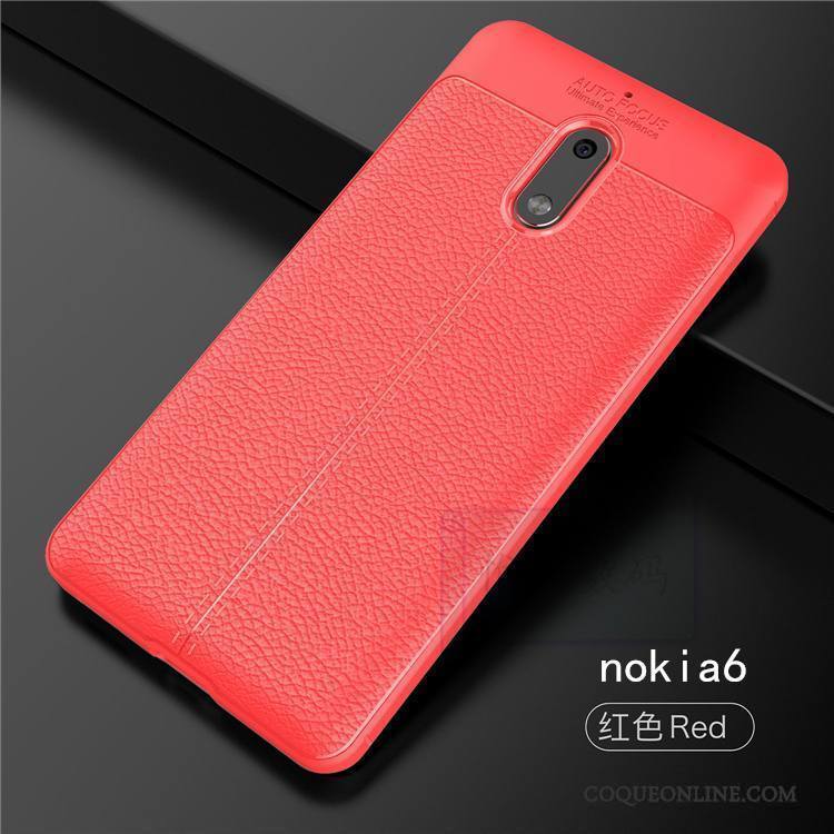 Nokia 6 Coque Étui Gris Silicone De Téléphone Téléphone Portable Fluide Doux