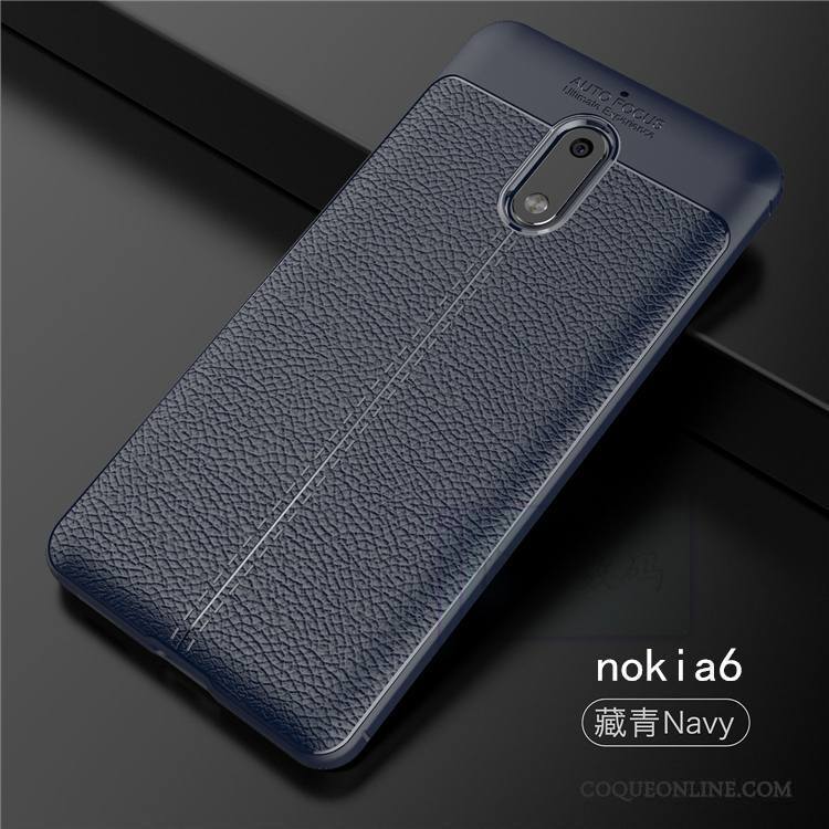 Nokia 6 Coque Étui Gris Silicone De Téléphone Téléphone Portable Fluide Doux