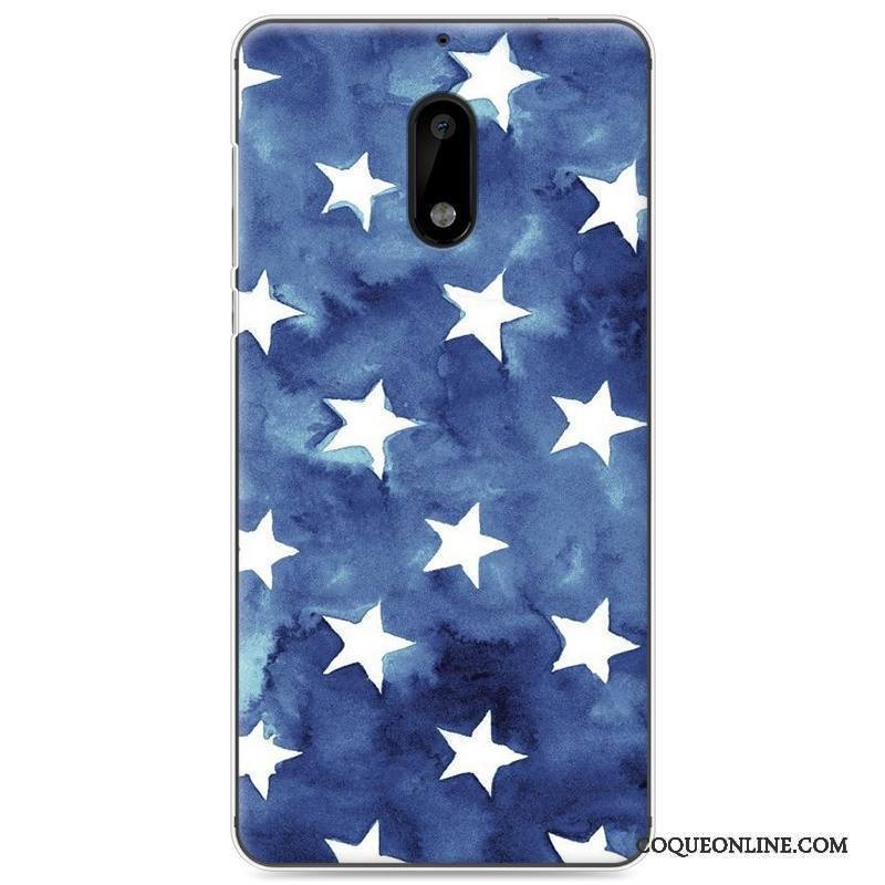 Nokia 6 Coque Étui Tout Compris Peinture Charmant Multicolore Fluide Doux Silicone