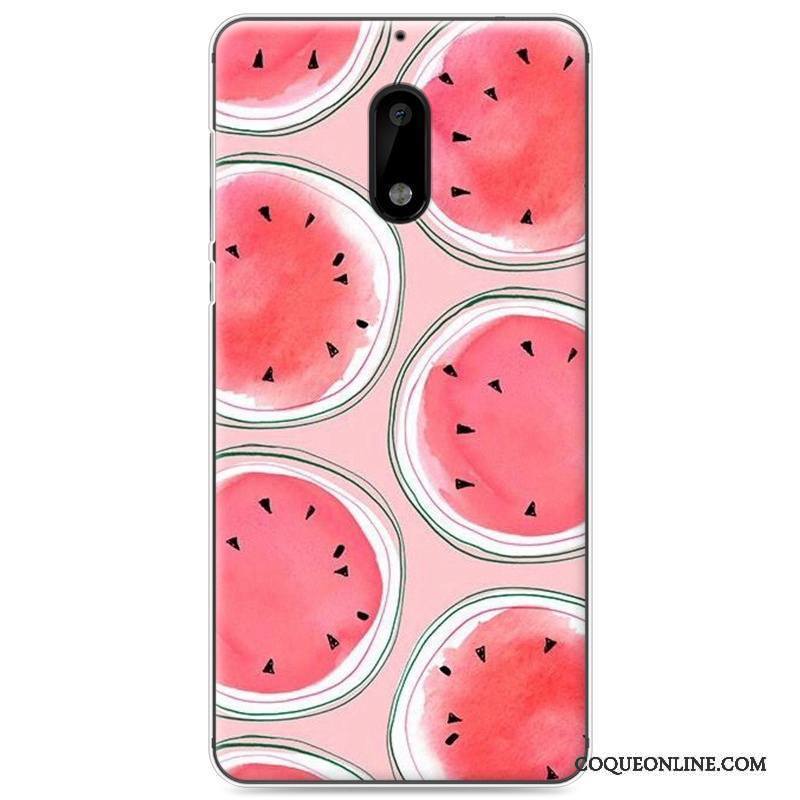 Nokia 6 Coque Étui Tout Compris Peinture Charmant Multicolore Fluide Doux Silicone