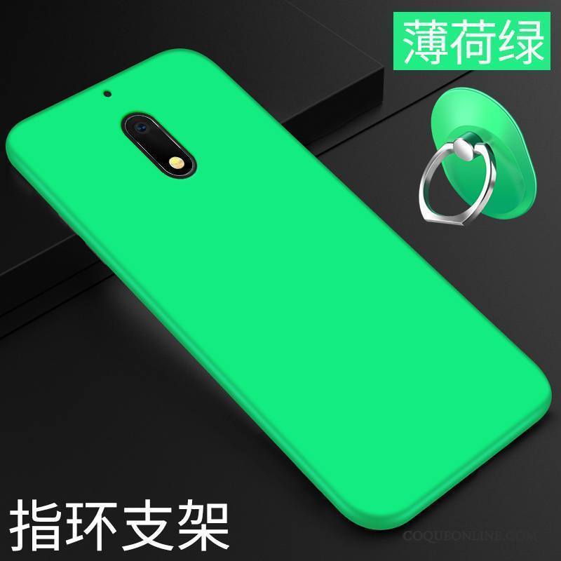 Nokia 6 Vert Foncé Multicolore Étui Coque De Téléphone Tout Compris Silicone