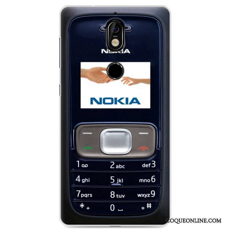 Nokia 7 Coque Jaune Créatif Étui Incassable Tendance Tout Compris Protection