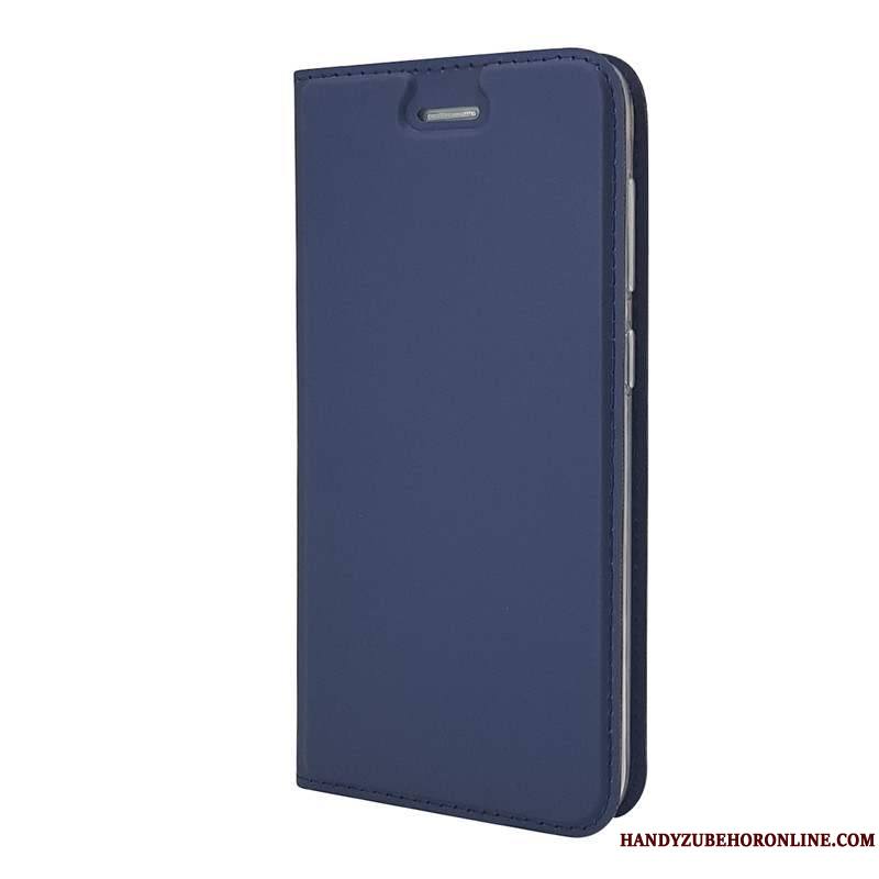 Nokia 7 Plus Clamshell Étui Coque De Téléphone Protection Noir Étui En Cuir