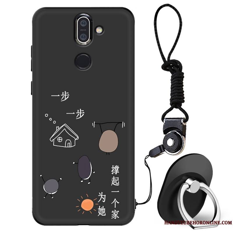 Nokia 7 Plus Coque Fluide Doux Mode Étui Incassable Protection Silicone Personnalité