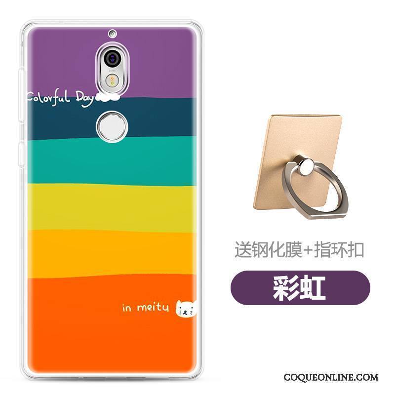 Nokia 7 Étui Protection Coque De Téléphone Multicolore Charmant Fluide Doux Dessin Animé