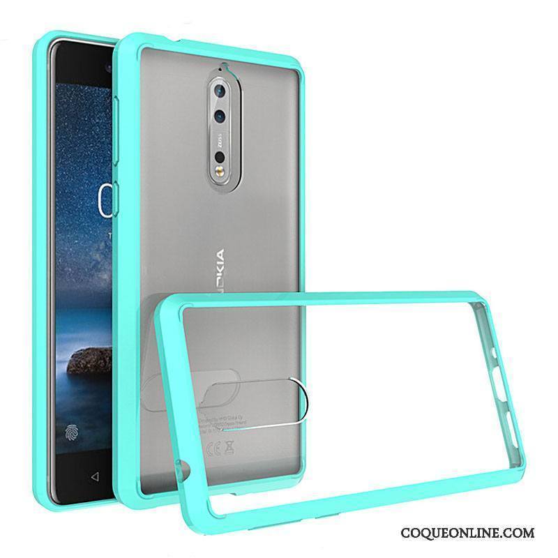 Nokia 8 Border Europe Transparent Coque De Téléphone Créatif Étui Protection