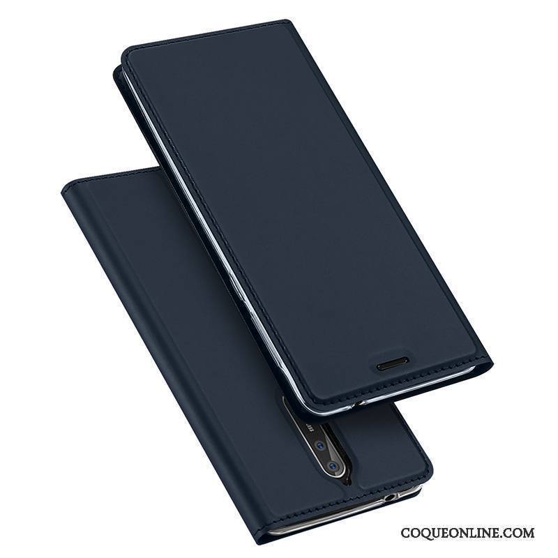 Nokia 8 Carte Or Étui En Cuir Coque De Téléphone Incassable Housse Téléphone Portable