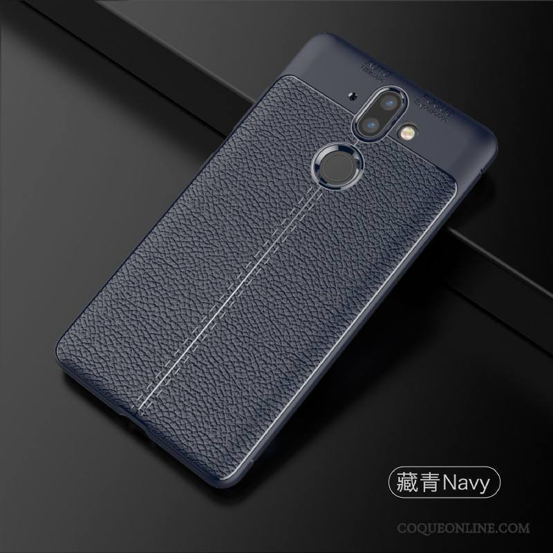 Nokia 8 Coque Protection Marque De Tendance Fluide Doux Gris Incassable Étui Tout Compris