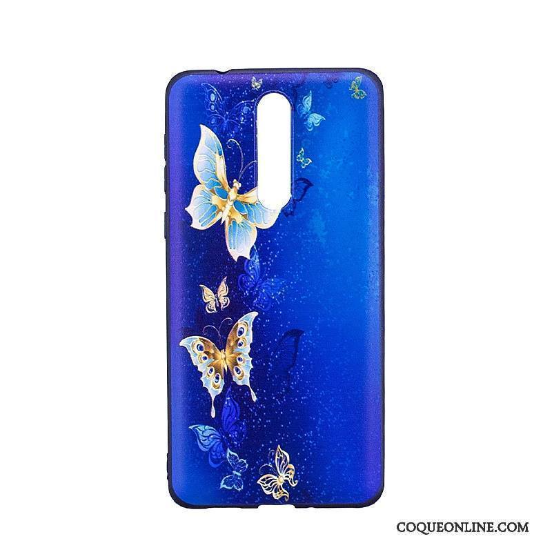 Nokia 8 Dessin Animé Coque De Téléphone Gaufrage Étui Tendance Fluide Doux Peinture