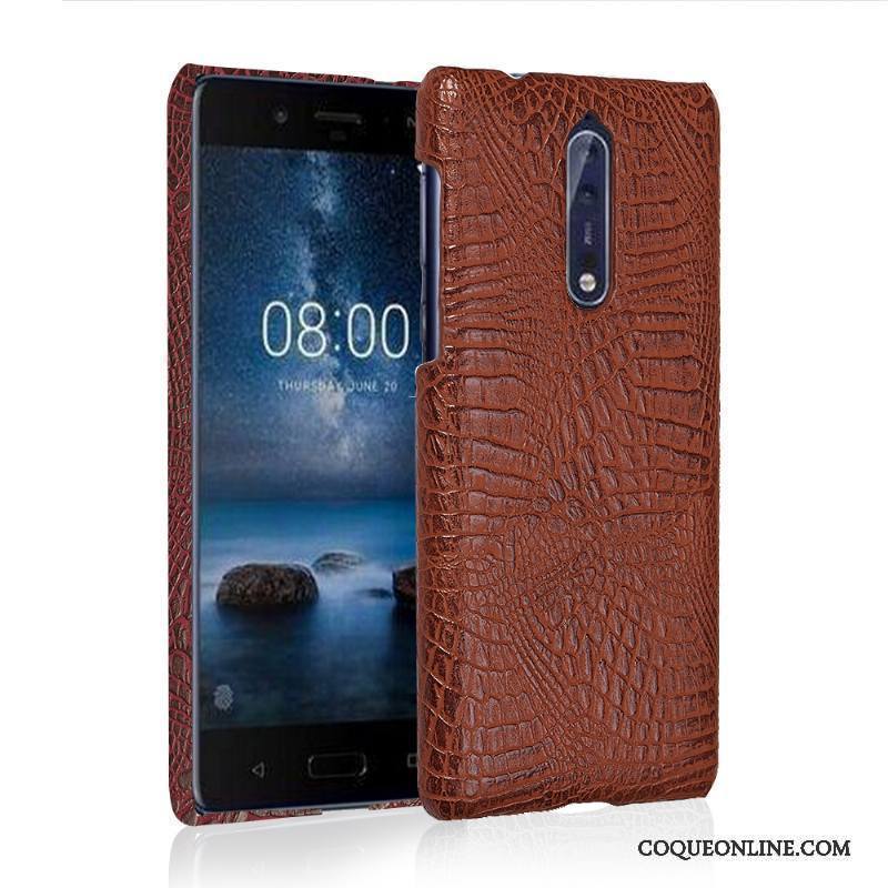 Nokia 8 Housse Incassable Coque De Téléphone Protection Nouveau Étui En Cuir Téléphone Portable