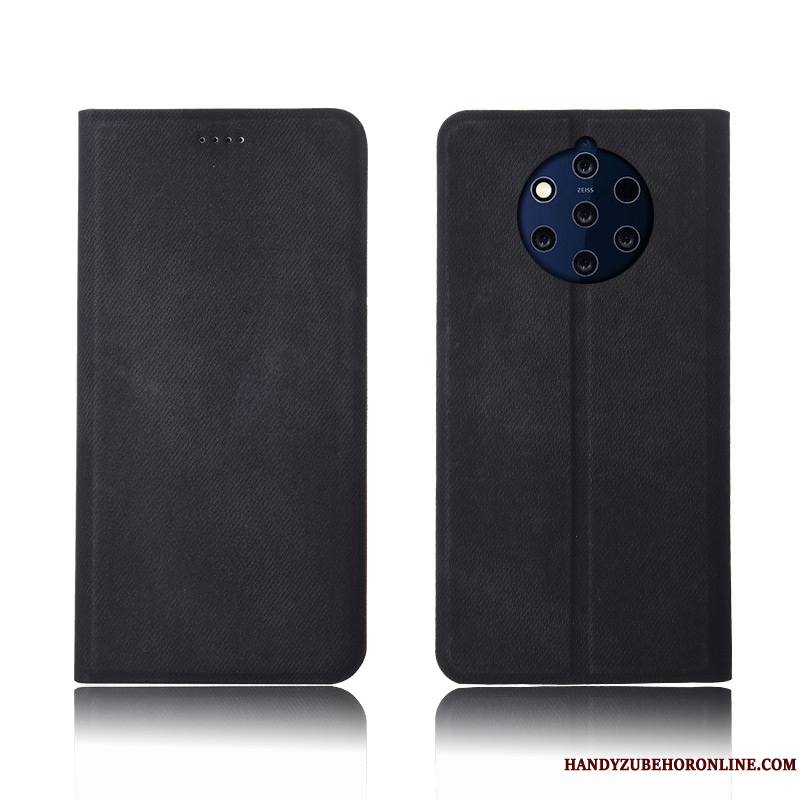 Nokia 9 Pureview Coque Denim Étui Téléphone Portable Silicone Tout Compris Fluide Doux Incassable