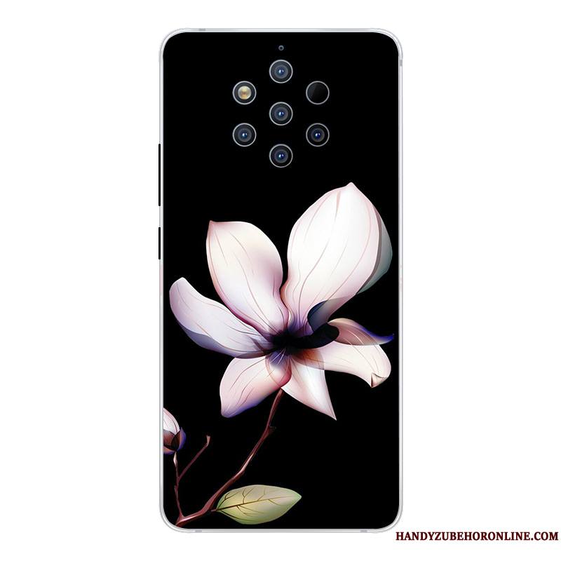 Nokia 9 Pureview Incassable Dessin Animé Créatif Protection Coque De Téléphone Étui Rose