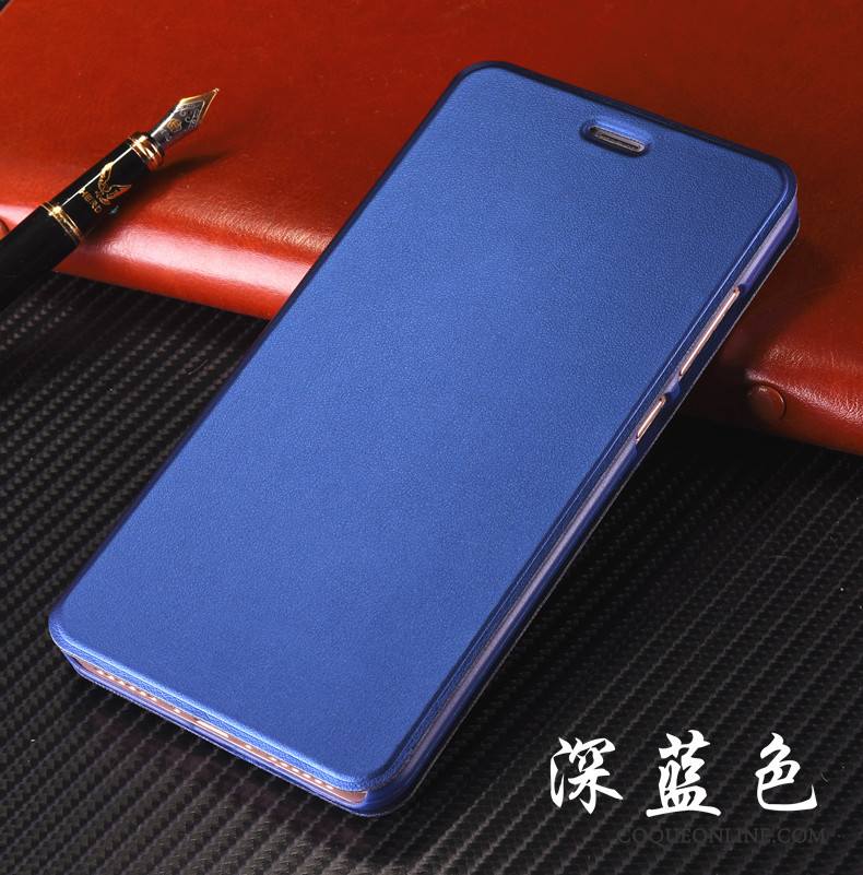 Redmi 5a Coque Téléphone Portable Étui En Cuir Boucle Magnétique Petit Protection Ouvrir La Fenêtre Incassable