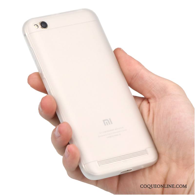 Redmi 5a Légère Coque De Téléphone Fluide Doux Bleu Tout Compris Étui Incassable