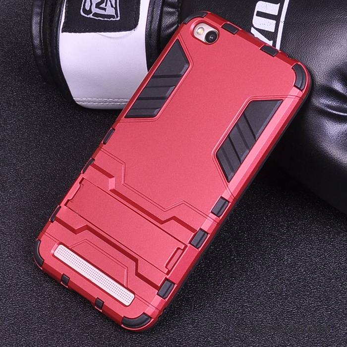 Redmi 5a Petit Silicone Rouge Support Protection Étui Coque De Téléphone